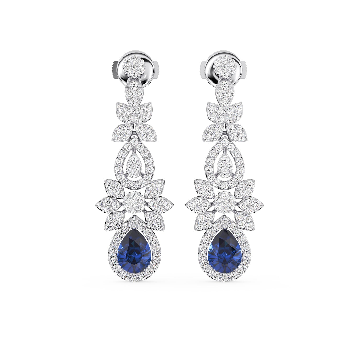 Pluie Azur Lab-Grown