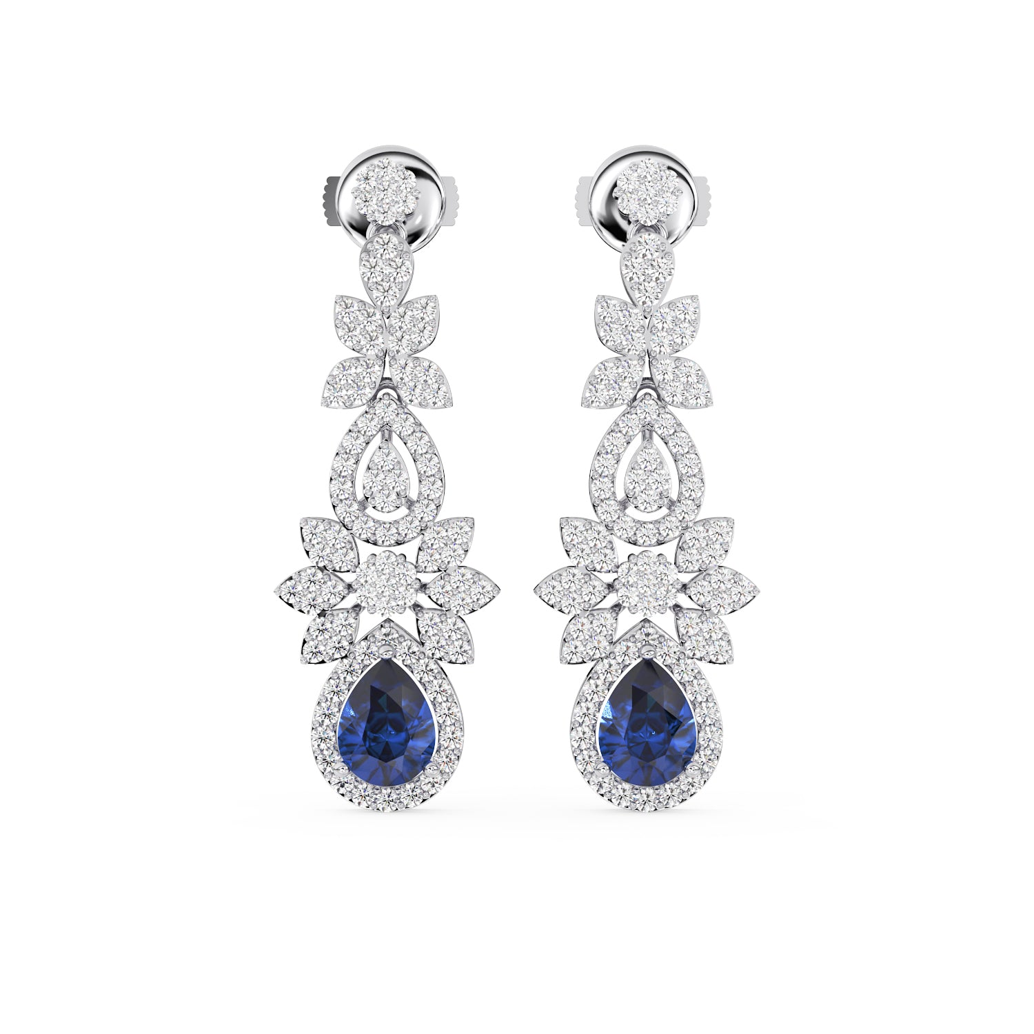 Chute Pluie Azur (Lab-Grown)