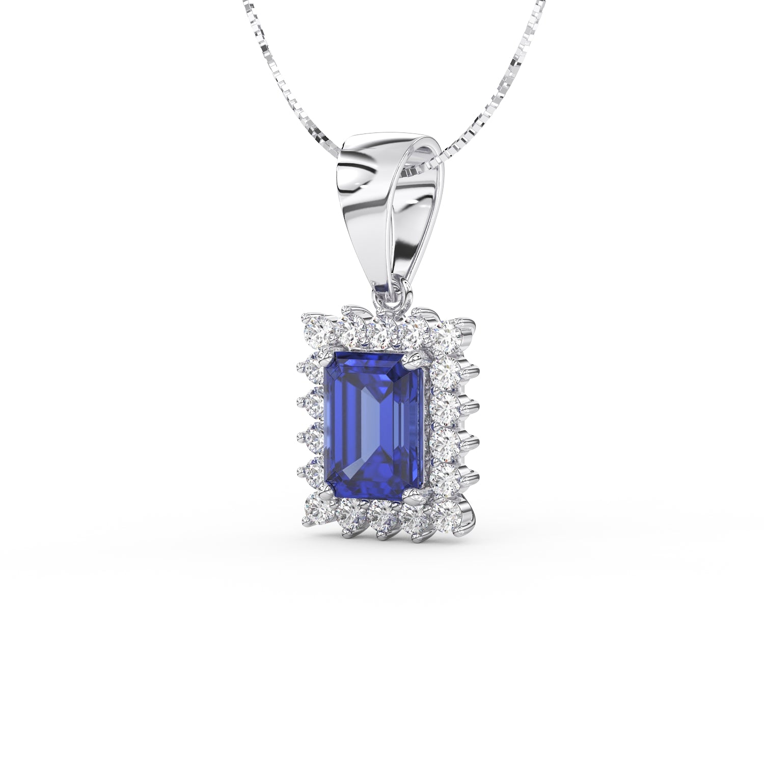 Pendentif Reine Azur