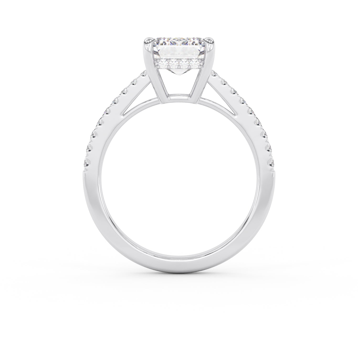 Solitaire Emeraude Lumière Intemporelle Grand Eclat