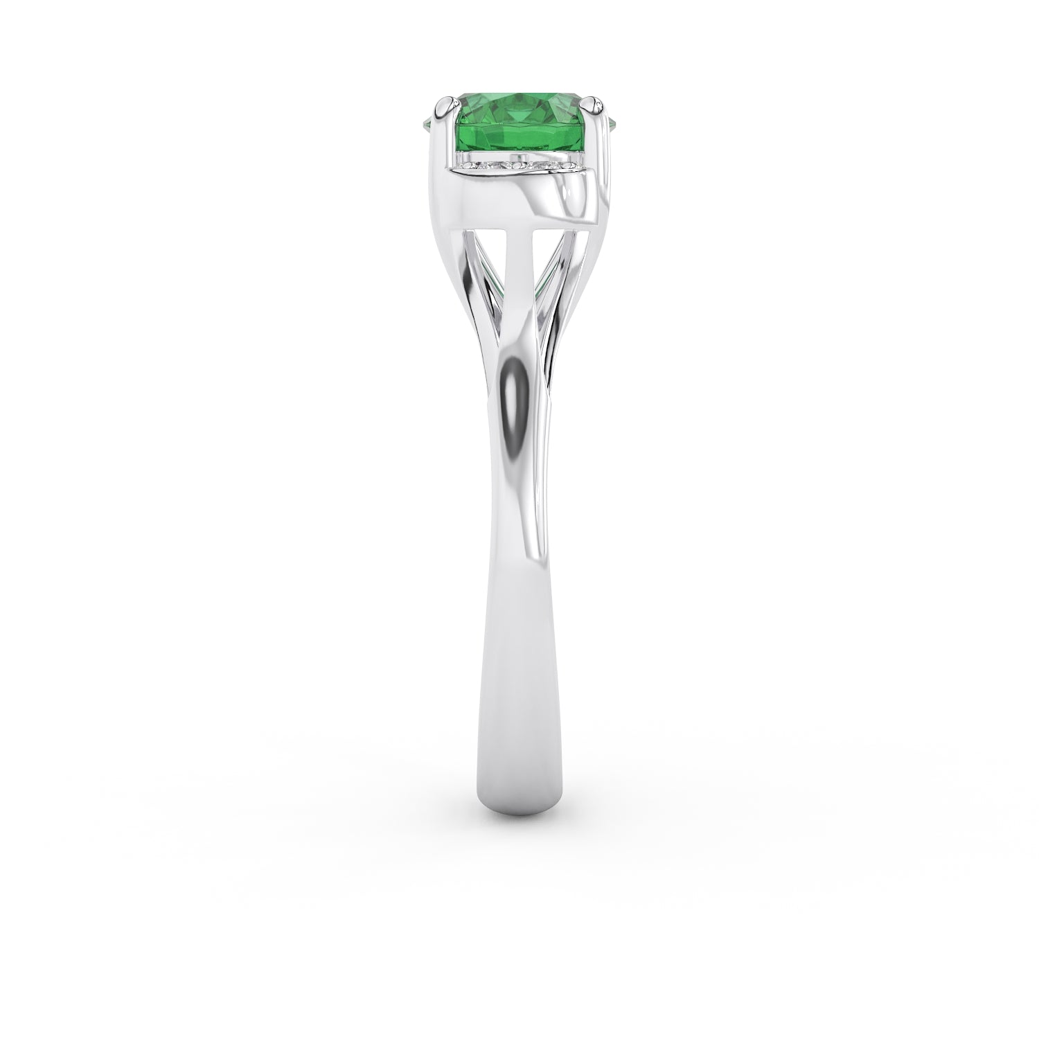 Bague Emeraude & Lumière