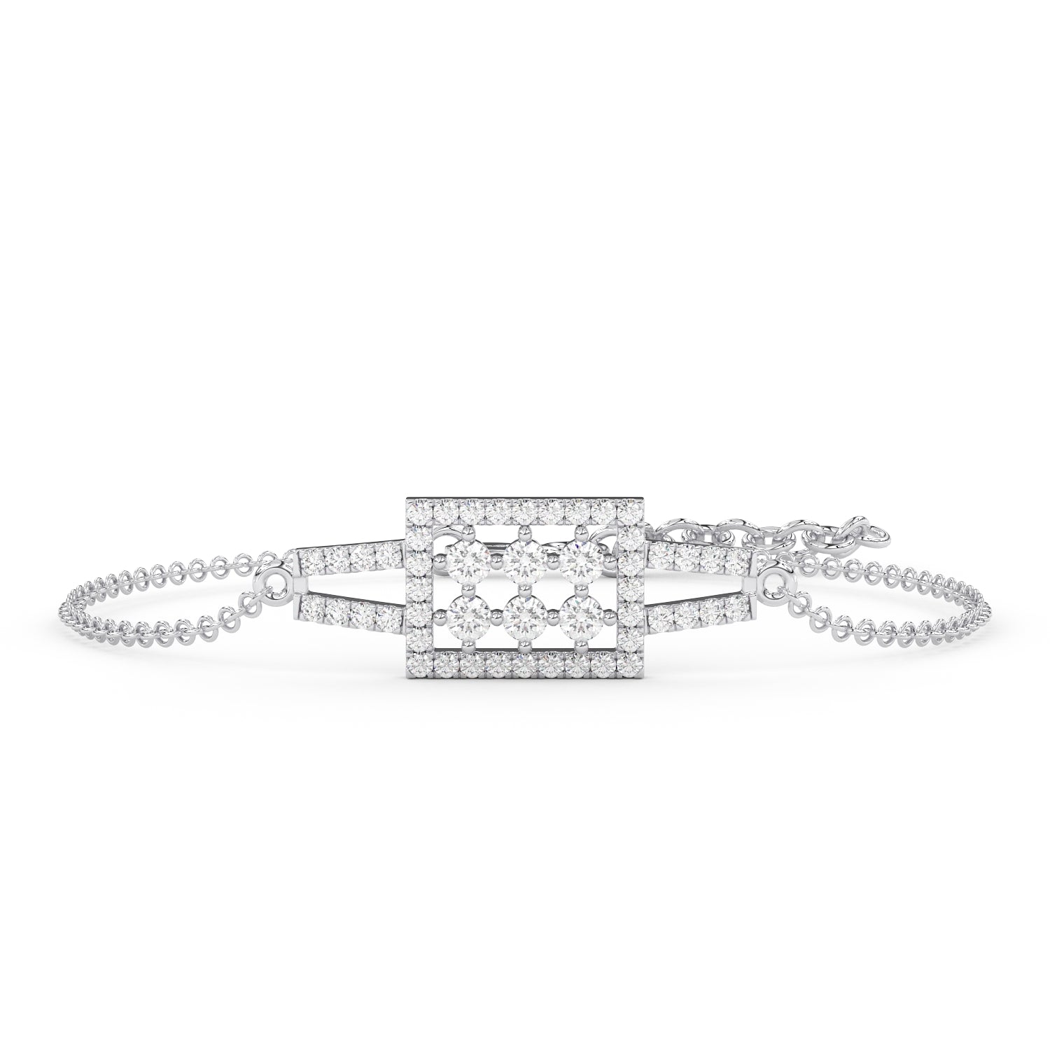 Bracelet Couronne carrée