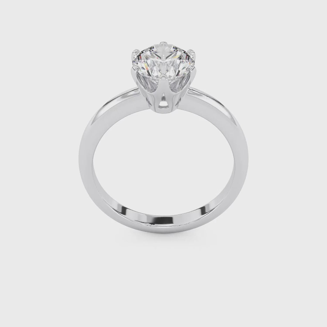 Solitaire Couronne (Lab-Grown)