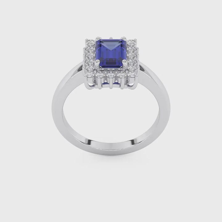 Bague Reine Azur