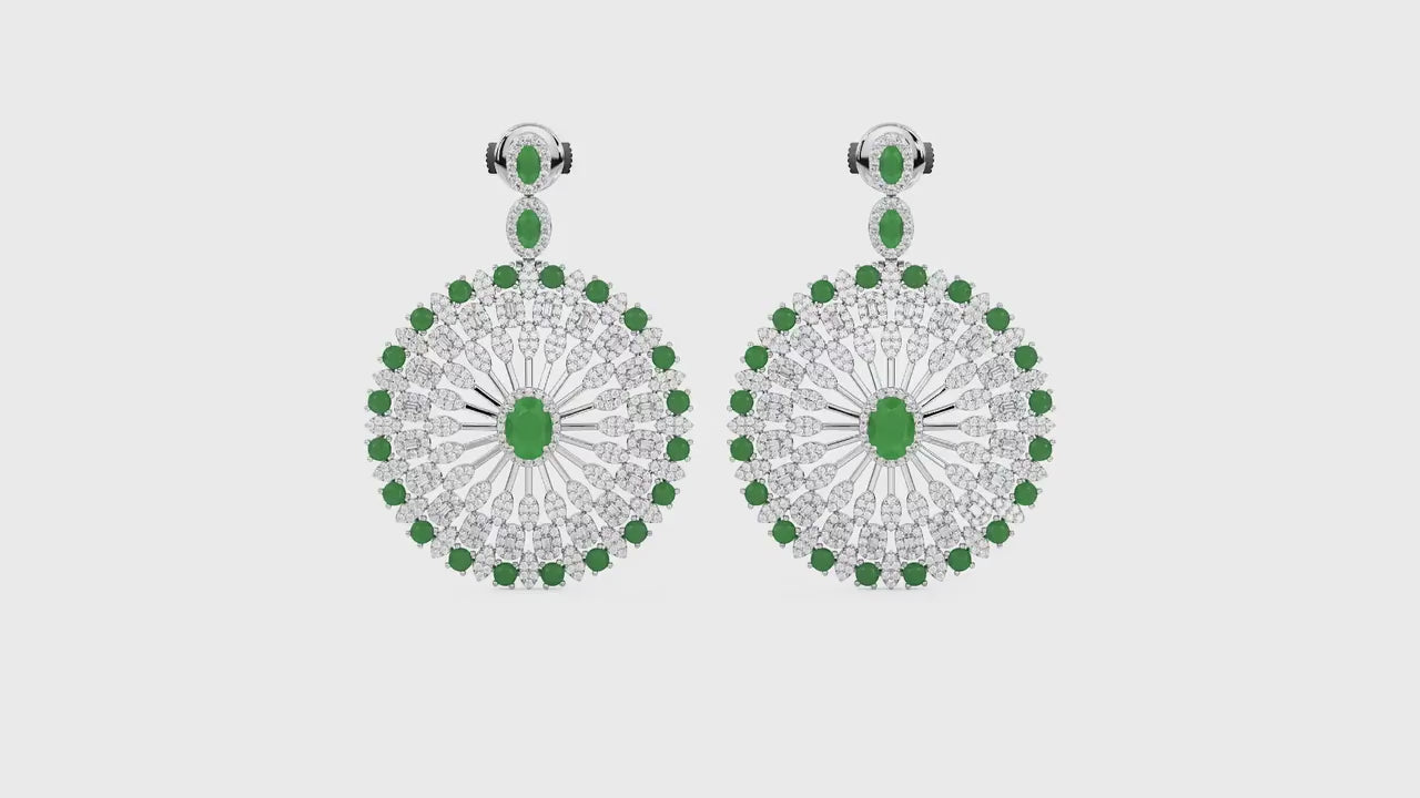 Solstice vert (Lab-Grown)