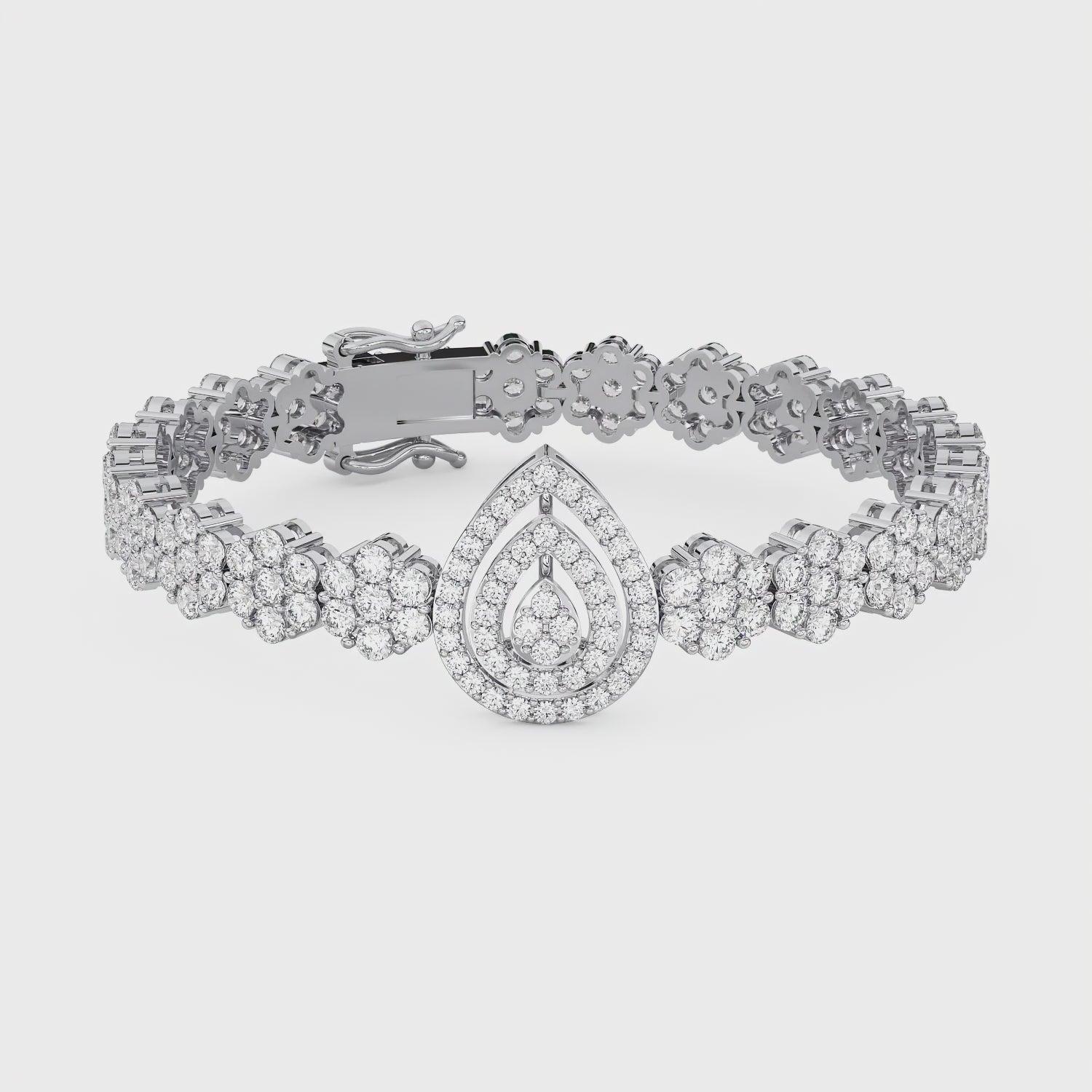 Rivière Tennis Cascade De Fleurs