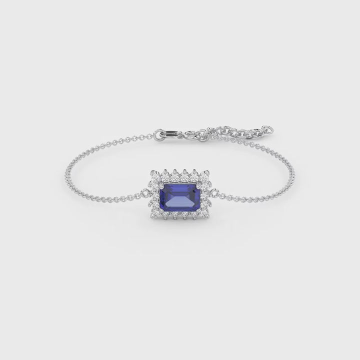Bracelet Souple Reine Azur